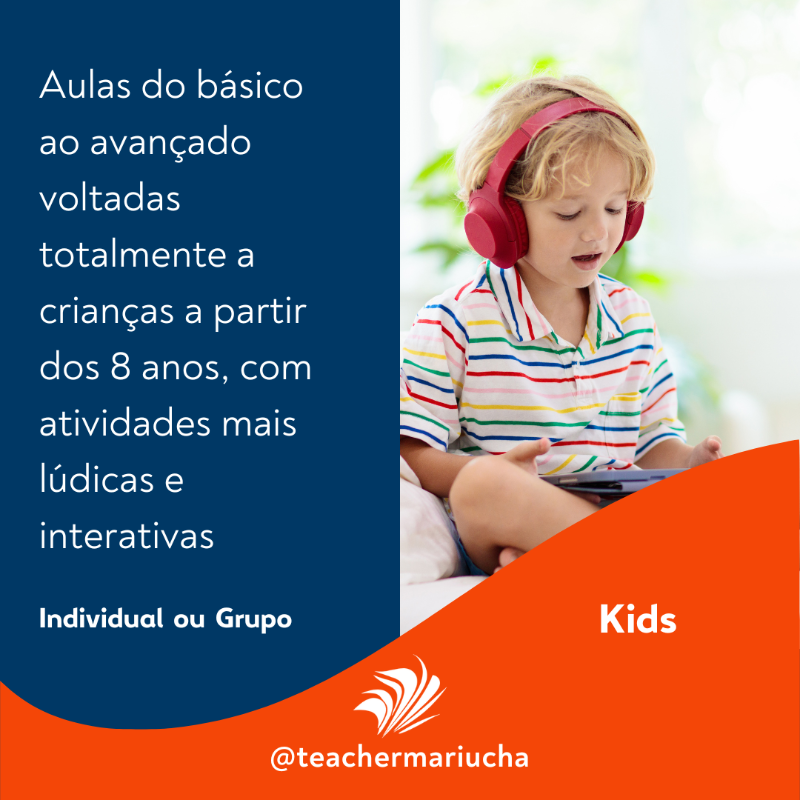 Aula de Inglês - Kids