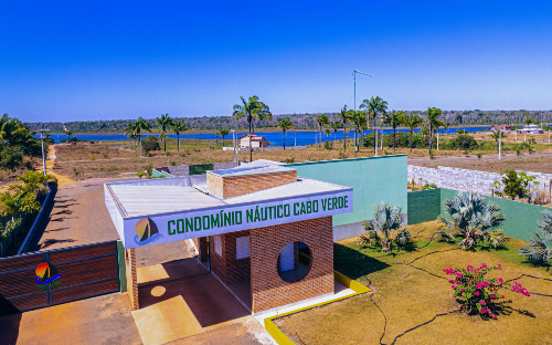 CONDOMÍNIO NÁUTICO CABO VERDE - Localizado a 72km de Sinop Sendo apenas 3km de chão Próximo a UHE Lotes a partir de 750m²