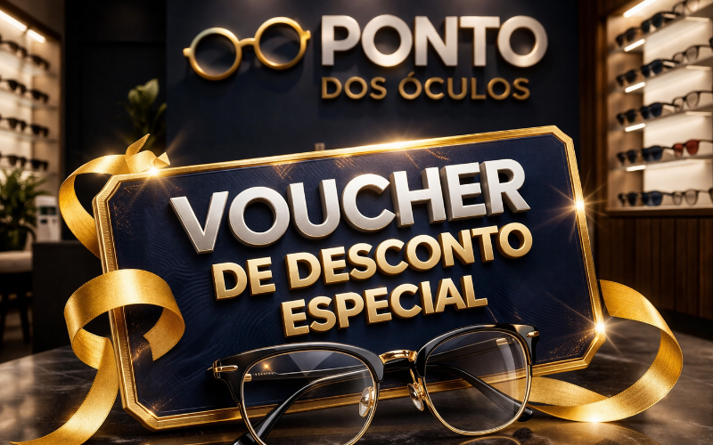 Voucher Exclusivo desta Semana na Ótica Ponto dos Óculos