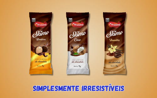 Picolés com cobertura - Esquimó