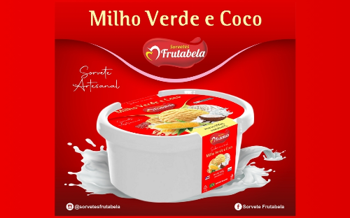 Sorvetes pote de 1 litro