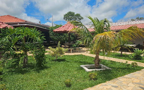 Vista geral da chácara