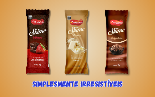 Picolés com cobertura - Esquimó