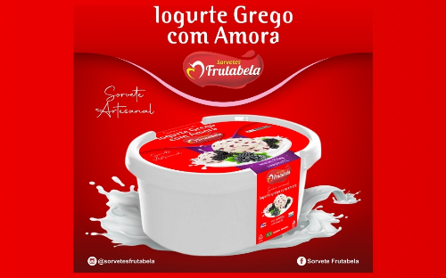 Sorvetes pote de 1 litro