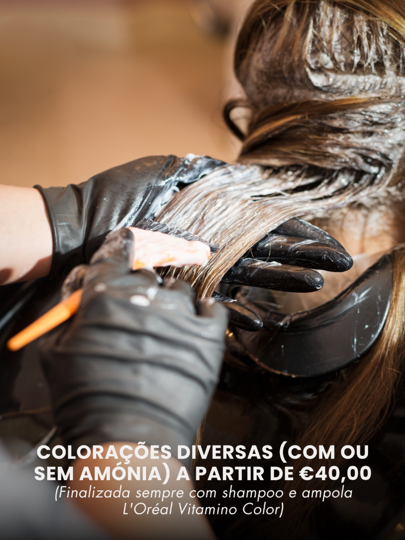Coloração, Madeixas & Descoloração