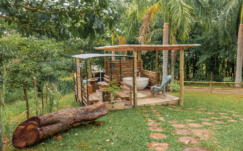 Spa no jardim Sabores da Ovelha