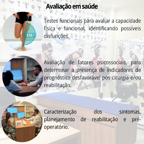 Avaliação em saúde [Do alto rendimento ao não atleta]