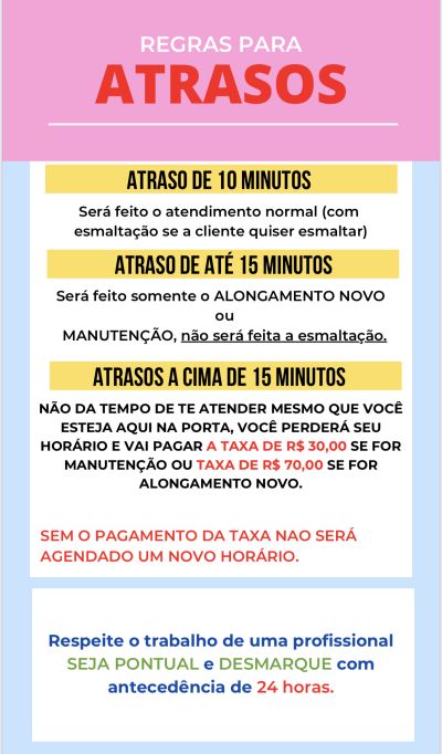 ! Sobre Atrasos !