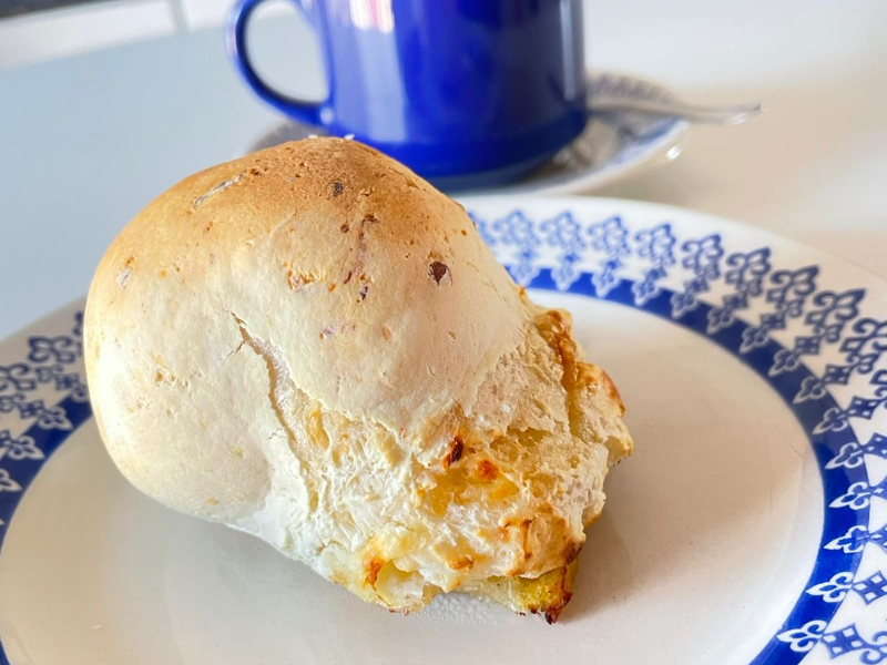 Pão de queijo fit sem recheio.