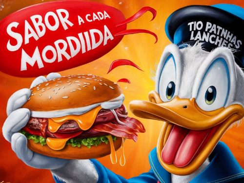 Pato Donald Artesanal