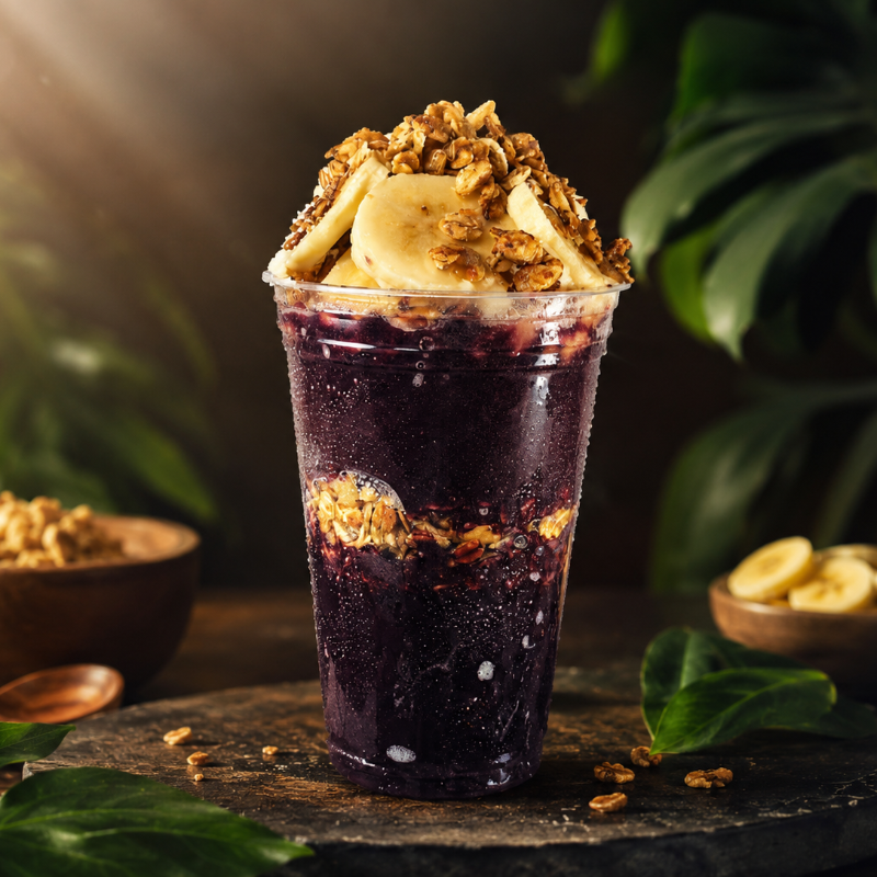 Copo 360ml > Açaí Natural + Banana + Granola