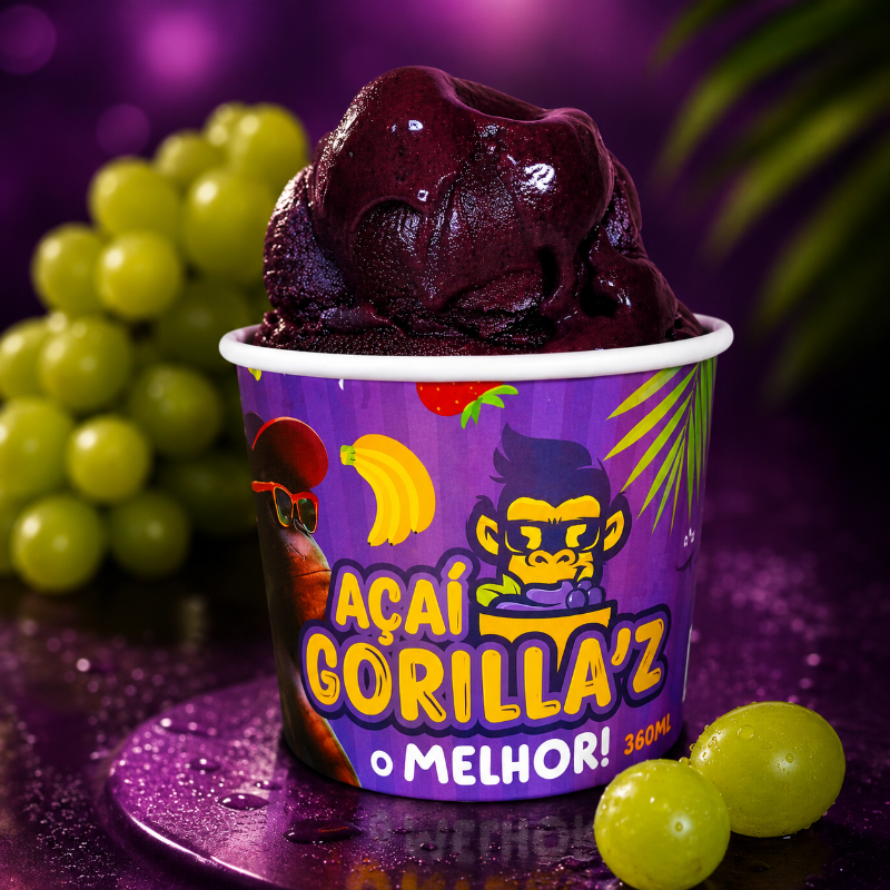 Copo 360ml > Açaí Natural com Uva