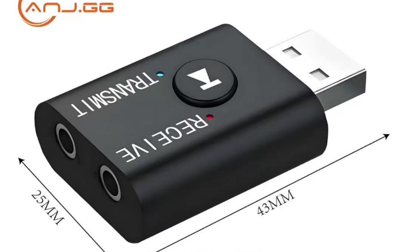 Adaptador Receptor Transmissor de Áudio e Vídeo via Bluetooth 5.0 +Cabo Auxiliar P2 X-