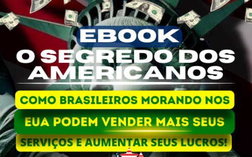 e-Book O Segredos dos Americanos [cupom BRAZUKA25 p/ 25% de DESCONTO]