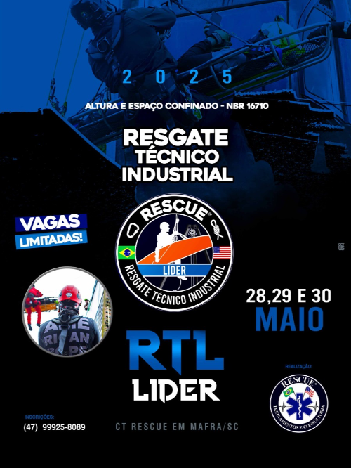 RESGATE TÉCNICO INDUSTRIAL NÍVEL LÍDER