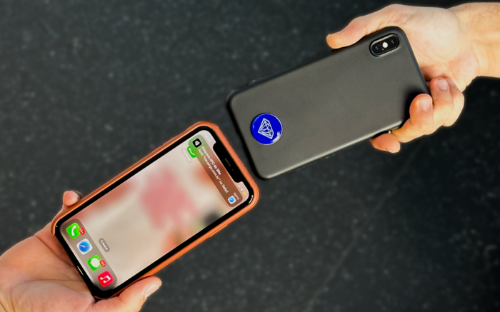 Cartão Digital Aírgo (TagNFC Diamante) Azul ou Dourado