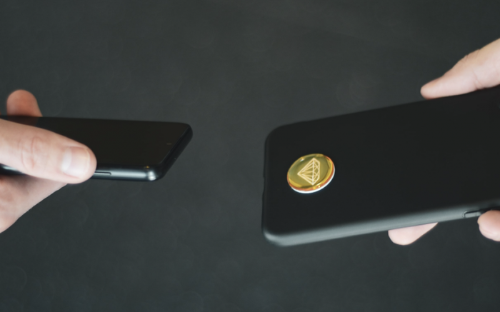 Cartão Digital Aírgo (TagNFC Diamante) Azul ou Dourado