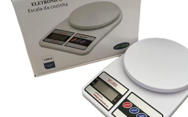 BALANÇA DIGITAL DE COZINHA 10kg