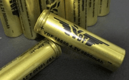 Bateria Recarregável 18650 6800mah 3.7v Lanterna Laser