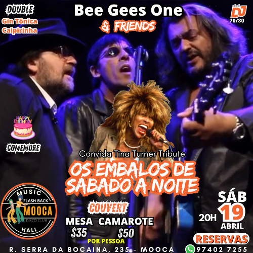 Os embalos de sábado a noite