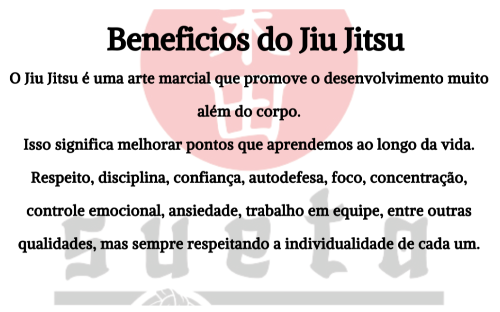 Benefícios do Jiu Jitsu