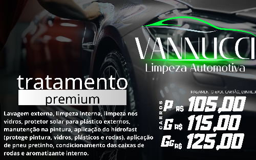 Cardápio de Serviços