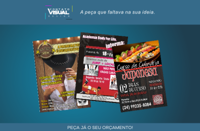 CARTAZ A4 e A3