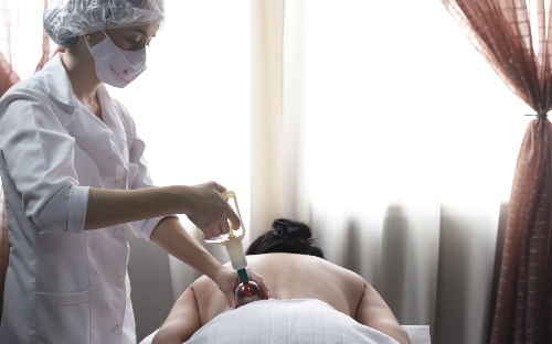 MASSAGEM TERAPÊUTICA c/ VENTOSATERAPIA (corpo e rosto)