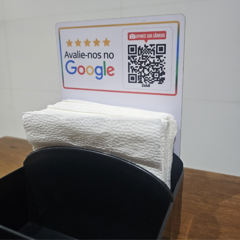 Porta Guardanapo Google