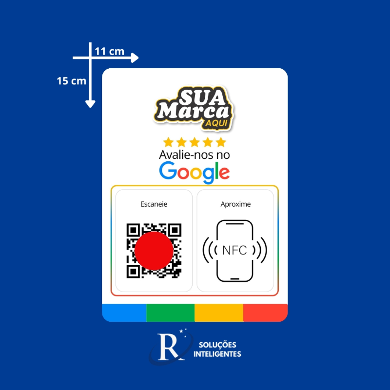 Placa Personalizada Google - 11x15