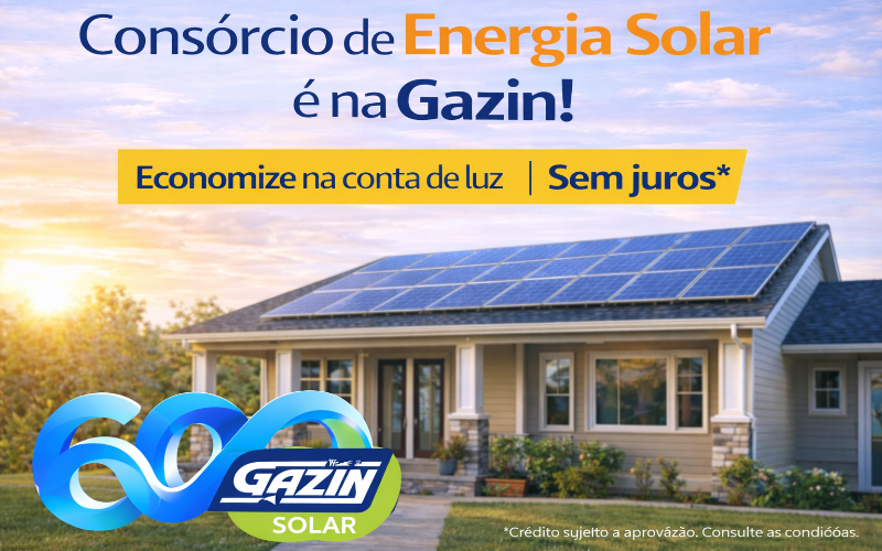 Consórcio de Energia Solar Gazin ☀️