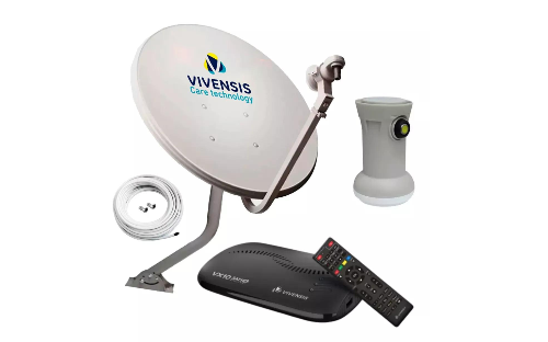 Antena Parabólica Ku Vivensis completa