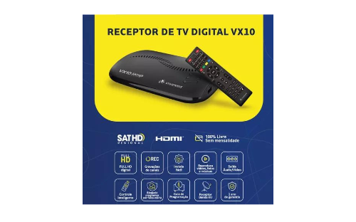 Antena Parabólica Ku Vivensis completa