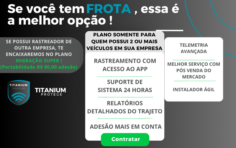 RASTREAMENTO PARA FROTAS
