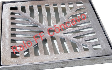 Ralo Côncavo de Ferro Fundido