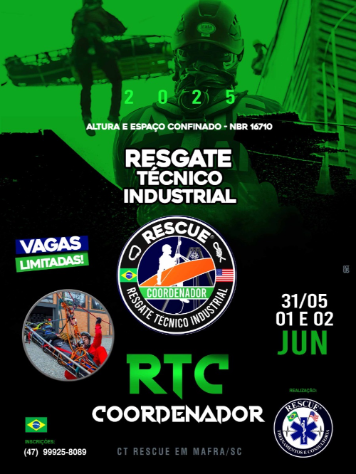 RESGATE TÉCNICO INDUSTRIAL NÍVEL COORDENADOR