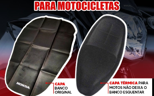 Capas bancos para motos