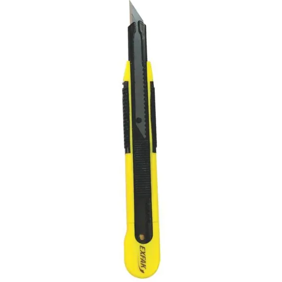 ESTILEITE AMARELO E PRETO EXFAK ESTREITO PROFISSIONAL 15 150