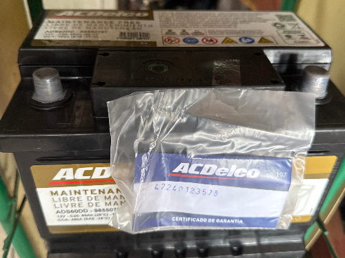 Bateria Acedelco