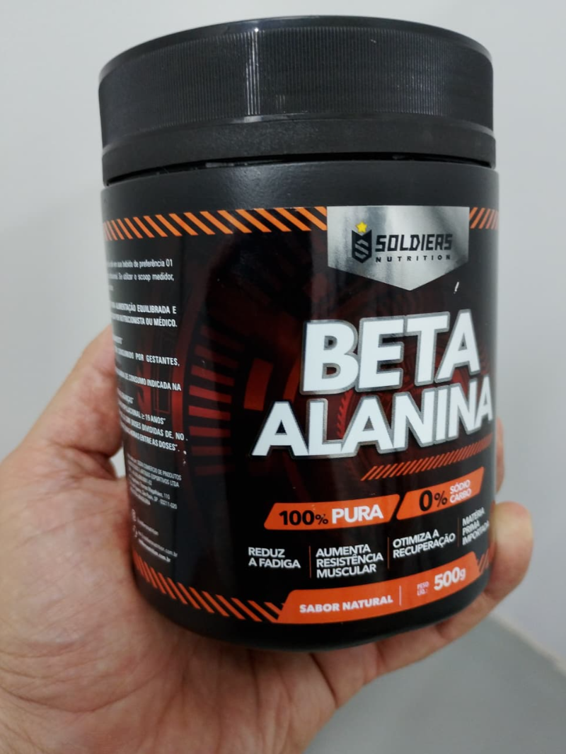 BETA ALANINA 500g – 100% Pura • Imported Quality
