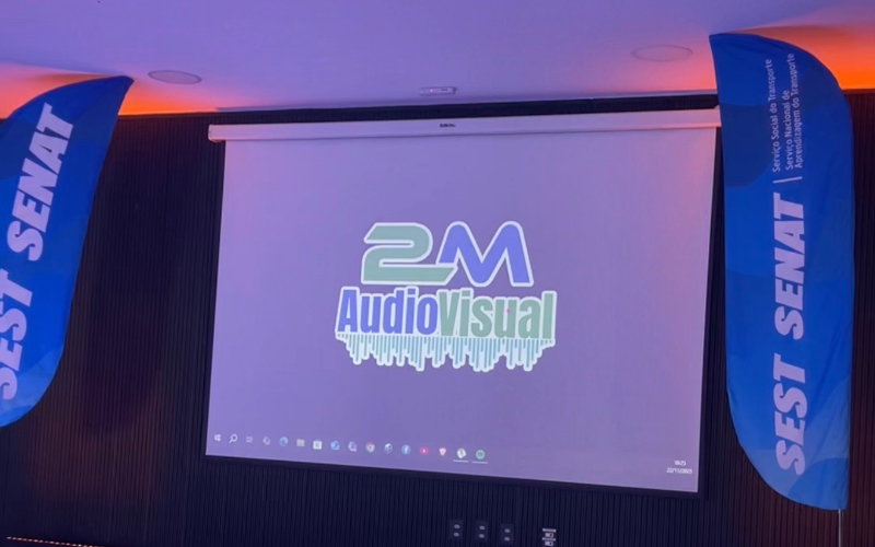 Projeção Profissional e Telões de Alta Luminosidade A partir de: