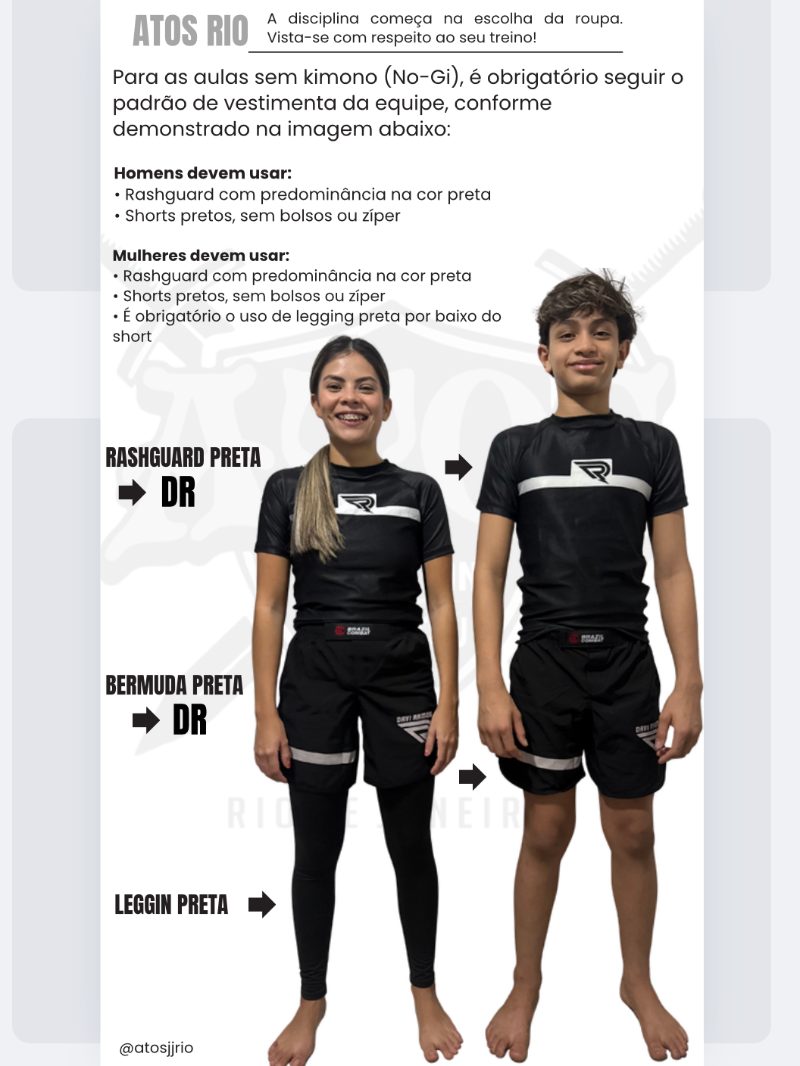 Vestimentas Padrão Atos Rio