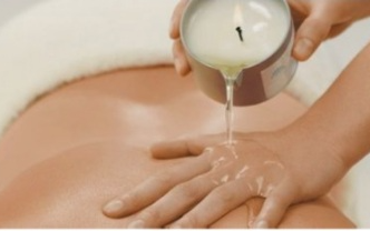 Massagem com velas