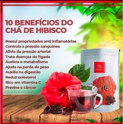 Slim tea Chá de Hibisco