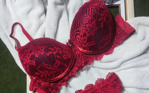Conjunto calcinha opção perola