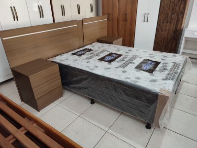 Cama box casal