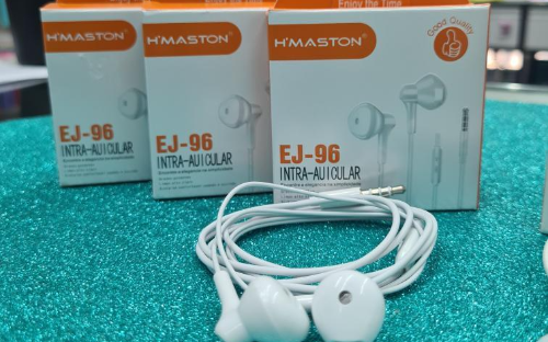 Fones de ouvido com fio