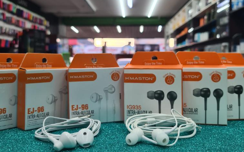 Fones de ouvido com fio