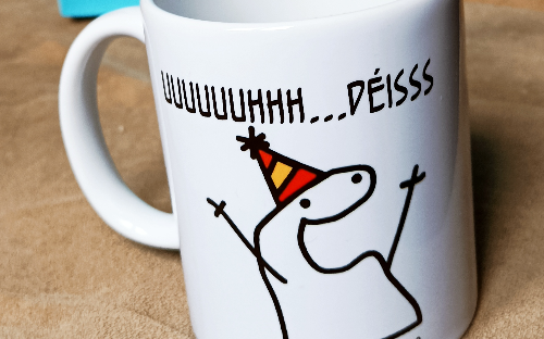 Caneca Branca Personalizada
