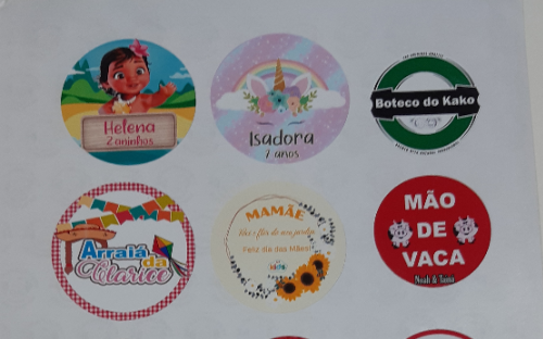 Adesivos personalizados